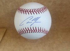 CAMERON MAYBIN TIGERS/YANKEES SIGNED AUTO M.L. BASEBALL BAS AUTHENTICATED