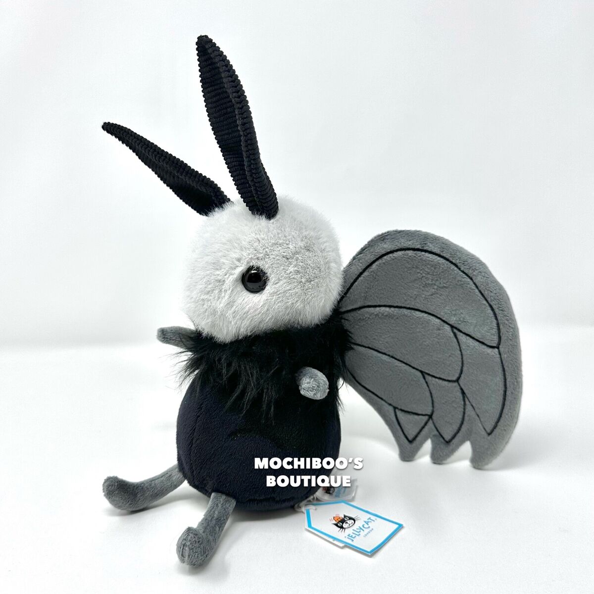 Jellycat MIFF MOTHMAN Soft Plush Toy NWT Limited Edition