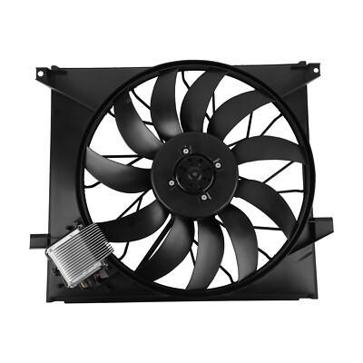 Radiator Cooling Fan Assembly For Mercedes W163 ML55 AMG 2000-2003 1635000293