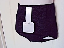 Rago "V" Leg extra firm shaping Panty Brief Black Style 41 sizes to 8X