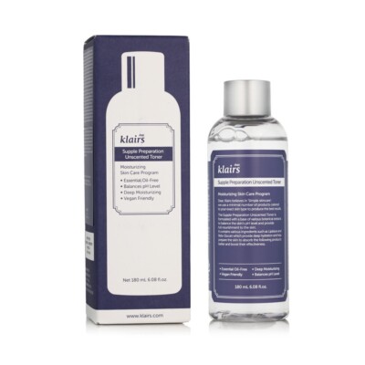 Dear, Klairs- Geschmeidig vorbereitendes Gesichtswasser - Parfumfrei VEGAN 180ml