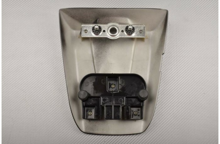 Capot de selle noir brillant pour moto Suzuki SV 650 N modèles 2003 à 2012