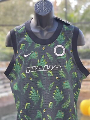 Nike Nigeria National Team Green Jersey Tank CU1399-302