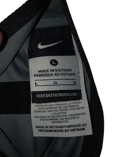 Nike Flash Reflective Reversible Vest Mens Running Size Large Black/Silver - Picture 16 of 16