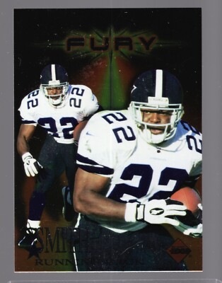 Emmitt Smith 1997 Collector's Edge Extreme #15 Fury Dallas Cowboys HOF RB