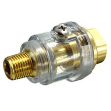 Compresor de aire de lubricación BSP de 1/4"" mini aceite neumático automático para herramientas neumáticas