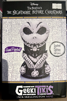 Geeki Tikis - The Nightmare Before Christmas - Jack Skellington Tasse - NEU