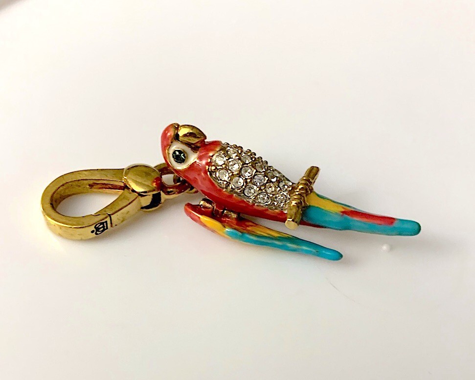 Juicy Couture Scarlet Macaw Red Parrot Charm YJRU1531 Excellent | eBay