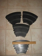 Lot of 22 Pieces Vintage Eldon Slot Car Track Part 0905-30 1127A Curve Turn