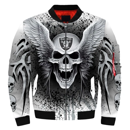 Las Vegas Raiders Men's Bomber Jacket