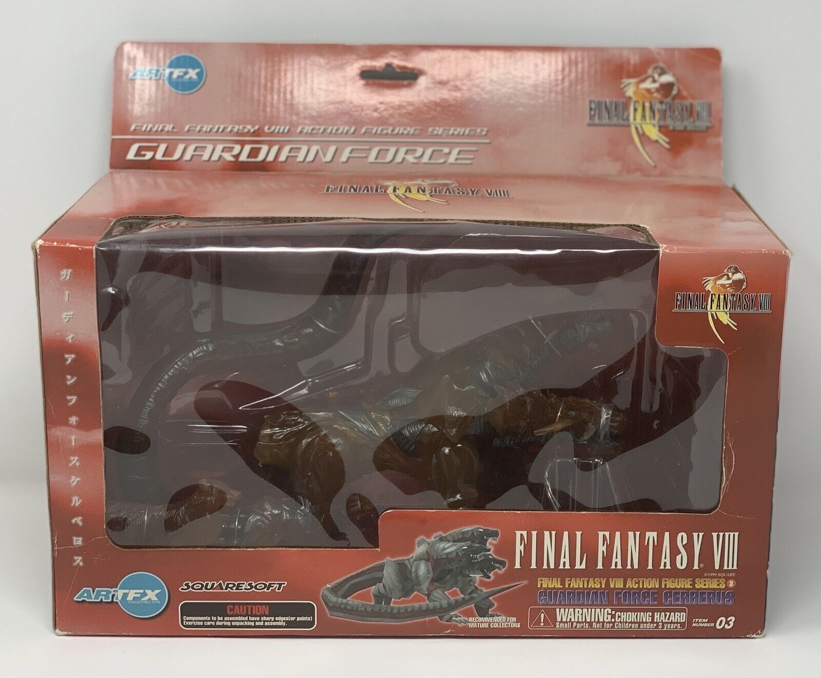 Final Fantasy ￼Kotobukiya ArtFX FF6 Guardian Force Diablos SIGNED Figure  Toy