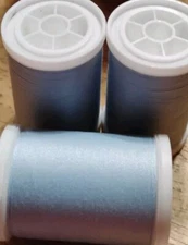 Coats & Clark XP Polyester Sewing Thread 3 spools 250 yd ea CRUISE BLUE