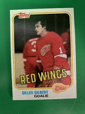 1981-82 Topps Gilles Gilbert Detroit Red Wings #W 88