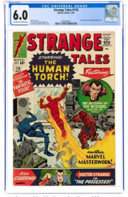 STRANGE TALES #118 (Marvel, 1964) CGC FN 6.0 Off-white to white pages