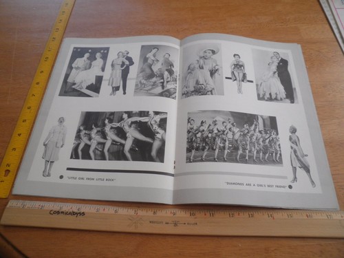 Gentlemen Prefer Blondes Carol Channing 1950's play program Jack McCauley - Picture 6 of 10