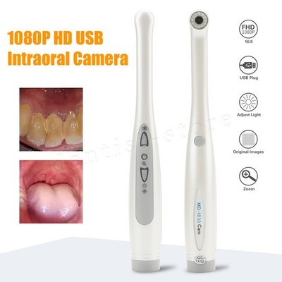 USB Zahn-Intraorale Kamera 1080P HD, 1/3'' CMOS COB Weißlicht, 1 Set