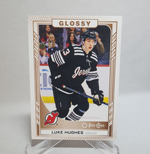 Upper Deck 2023-24 Series 1 O-Pee-Chee Glossy Luke Hughes Devils R-9