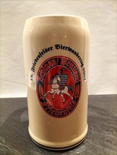 Humpen Schloss Brauerei Friedenfels Bierwandertag 2002 0,5l