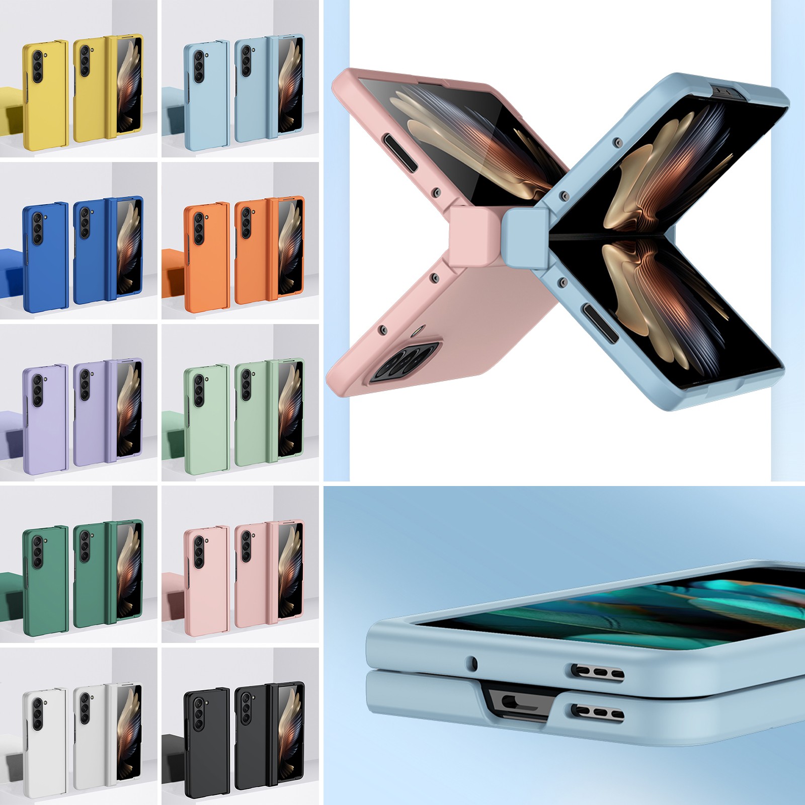 For Samsung Galaxy Z Fold 8 7 6 5 4 3 Hinge Protection Shockproof