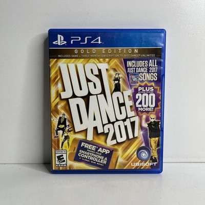 Just Dance 2017 Gold Edition PS4 PlayStation 4 Complete CIB Tested