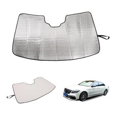 Windshield Sun Shade Compatible with Mercedes-Benz S-Class W221 2008-2013/W222