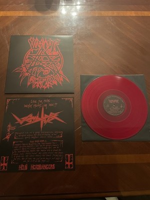 VOMITOR ''The Escalation'' Black Death Metal Near Mint Red