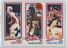 1980-81 Topps Don Ford Quinn Buckner Brad Holland #138-145-55 px8