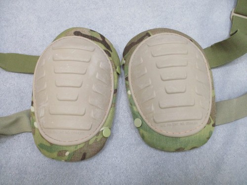McGuire-Nicholas Tactical Knee Pads Multi-Cam Pair Made in USA Used Excellent