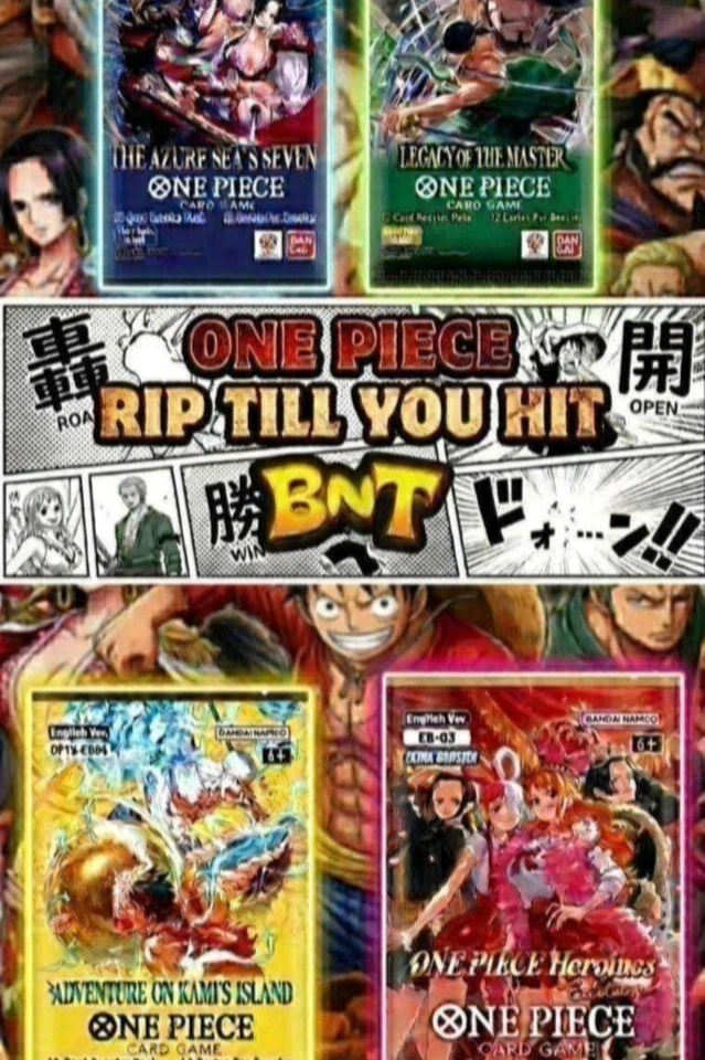 One Piece: Rip n Ship! Mixed Boxes 2 Pack Min. Fresh case of OP17!