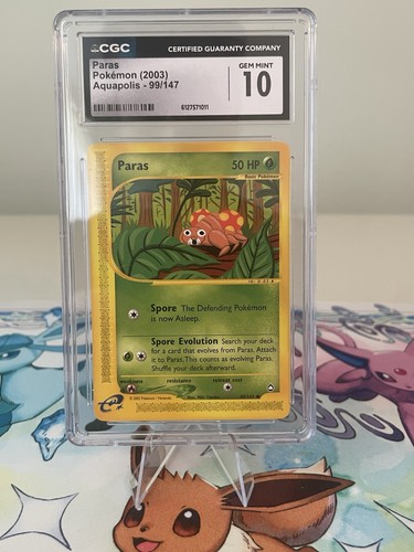Paras graded CGC 10 for sale on eBay