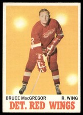 Bruce MacGregor 1970-71 O-Pee-Chee #27 Detroit Red Wings