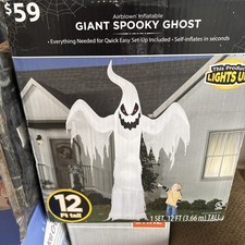 12 Ft Giant Spooky Ghost