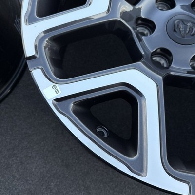 SINGLE 20 INCH WHEEL/RIM RAM 1500 LARAMIE 2025-2026 OEM CHARCOAL