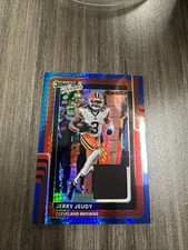 🔥 2025 Donruss Optic Jerry Jeudy Threads Blue Hyper #dtbh-jjy Cleveland Browns