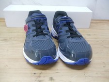 BOYS NEW BALANCE 680 V3 RUNNING SHOES SIZE 7 GRAY BLUE WHITE NWOB XW EXTRA WIDE