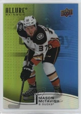 2021-22 Upper Deck Allure Rainbow Green Blue /299 Mason McTavish #R-3 Rookie RC