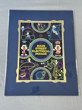 2025 Disney Parks FOTA Dave Perillo Main Street Electrical Parade Print 14x18”