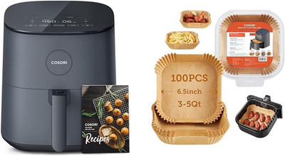 Parts & Accessories, Disposable Cookware, 100 PCS Non-Stick Square Paper Liners,