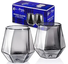 Signature Barbie Ken X Dragon Glassware Diamond Whiskey Beer Glasses Collectible