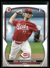 Cole Schoenwetter 2023 Bowman Draft Cincinnati Reds #BD-116