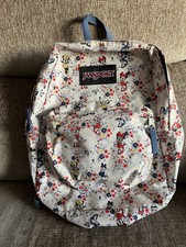 Disney Jansport Minnie Mouse Daisy Duck Backpack Superbreak Pockets Padded