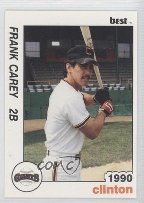 1990 Best Clinton Giants Frank Carey #4 m5x