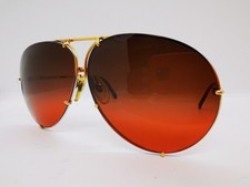 Vintage Porsche Design By Carera 5621 Sunglasses - Large - Gold/Silver