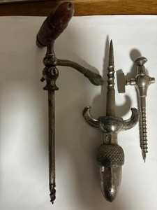 3x Champagne tap corkscrew
