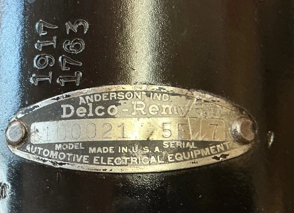 Generador Delco 1100021, 1953-55 Nash Rambler, 6 voltios Foto 4 de 4