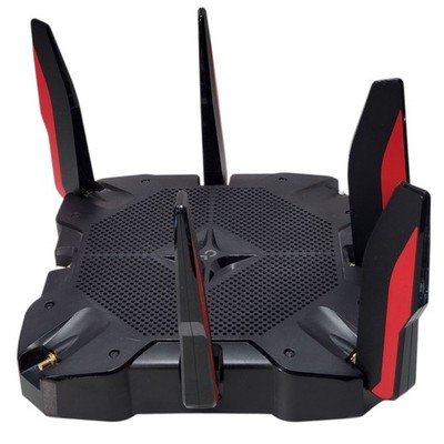 TP-LINK Archer C5400X AC5400 Tri Band WiFi Gaming Router NO POWER CABLE TESTED