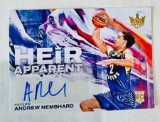 Andrew Nembhard 2022-23 Panini Court Kings Heir Apparent Rookie Auto /199