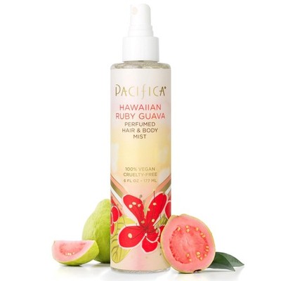 Pacifica Hawaiian Ruby Guava Hair Perfume & Body Fragrance Spray Mist 177 ml