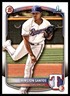 Winston Santos 2025 Bowman #BP-121 Rangers MLB READ FREE SHIPPING AutographDen