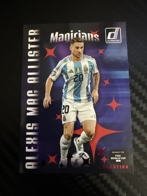2025-26 Panini Donruss Road to Fifa World Cup - Magicians Alexis Mac Allister #7
